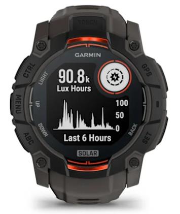 SMARTWATCH INSTINCT 3 SOLAR/BLK/CHARC 010-02935-00 GARMIN - Image 3