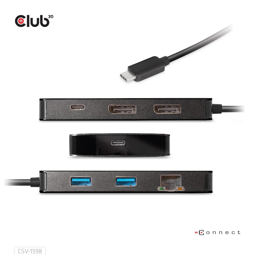 NB ACC DOCKING STATION 7IN1/USB-C 100W CSV-1598 CLUB3D - Image 8