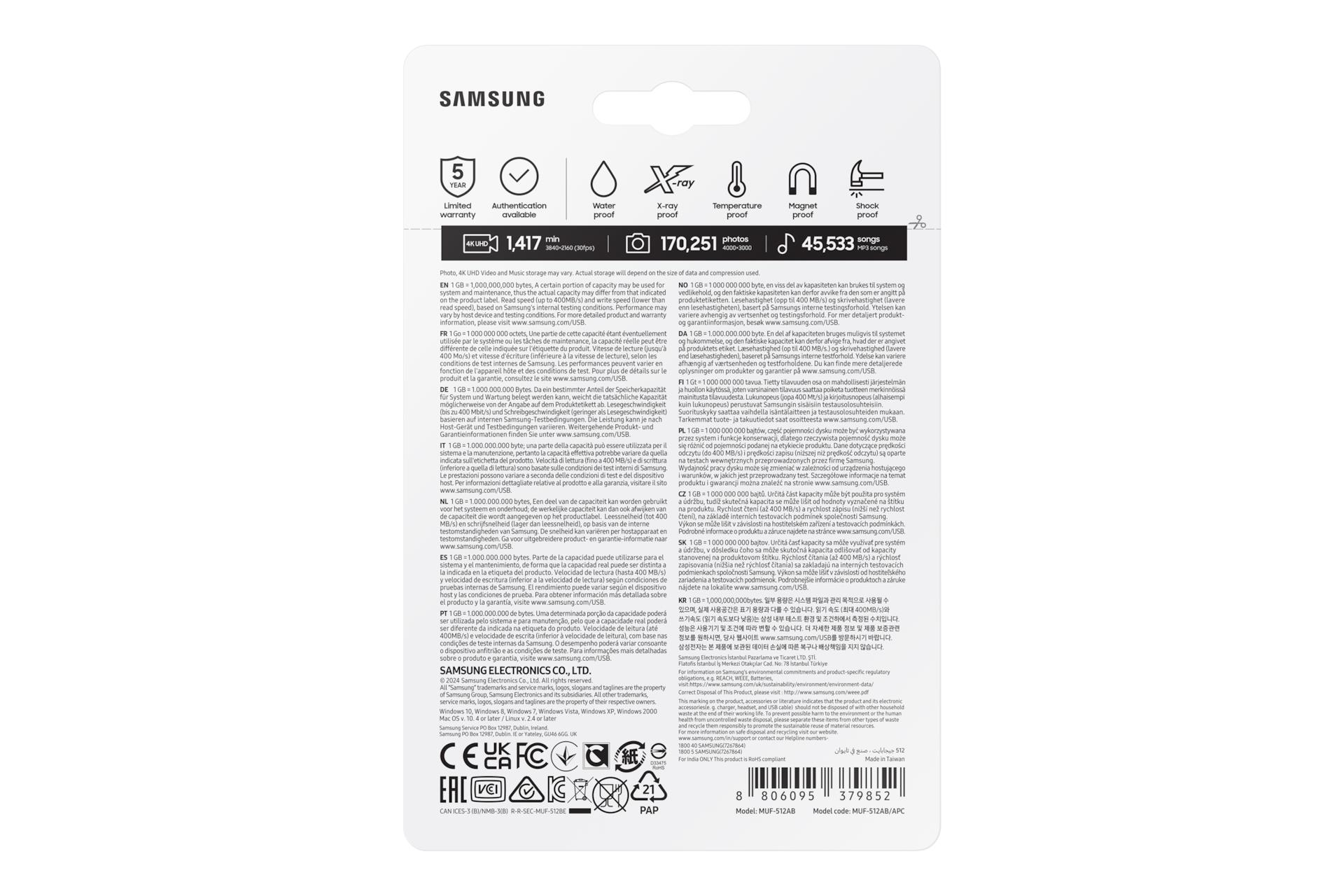MEMORY DRIVE FLASH USB3.2/512GB MUF-512AB/APC SAMSUNG - Image 19