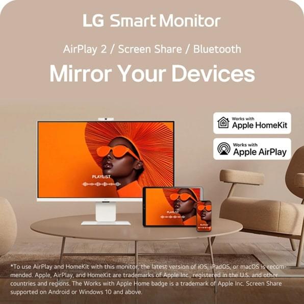 LCD Monitor LG 32U850SA-W 31.5" 4K Panel IPS 3840x2160 16:9 60Hz 5 ms Colour White 32U850SA-W - Image 21