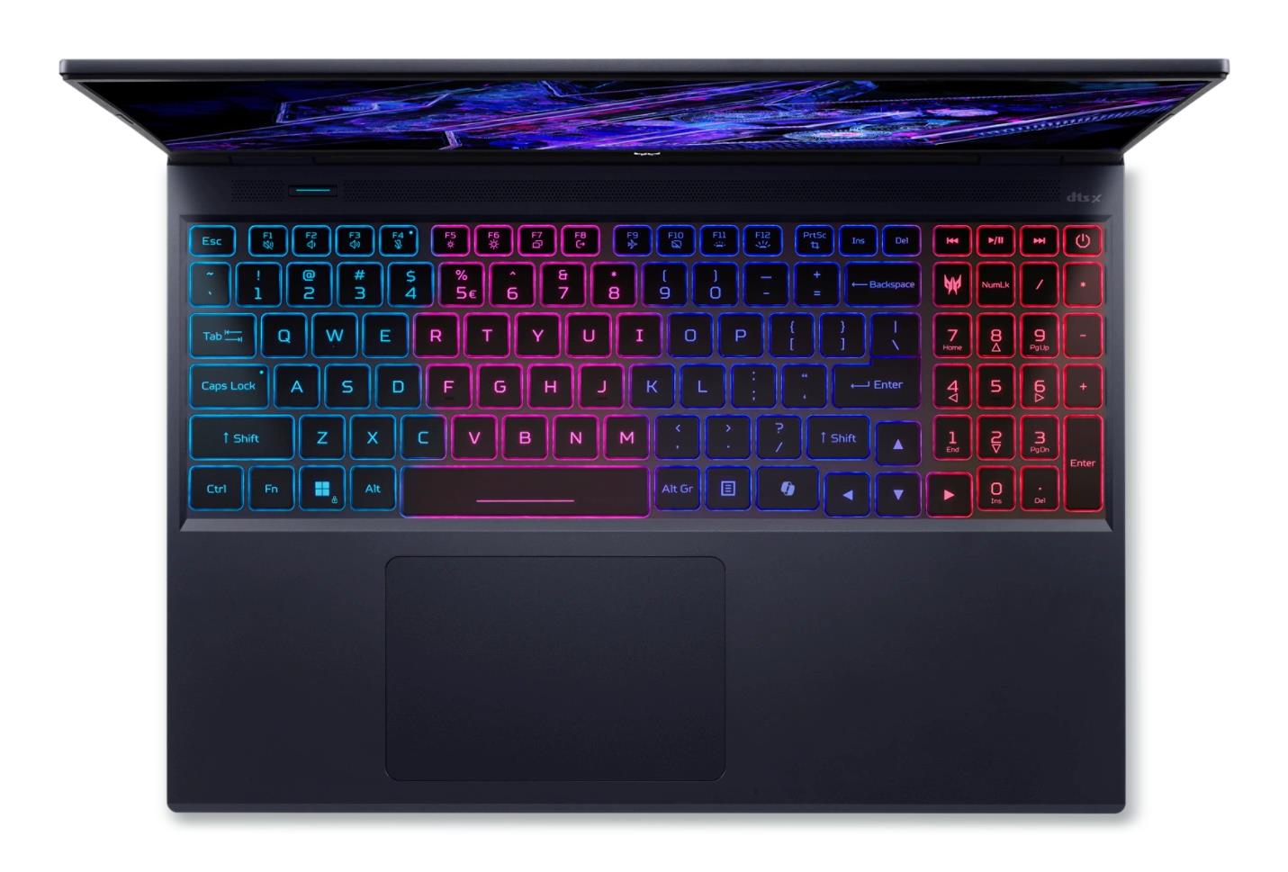 Notebook ACER Predator Helios Neo PHN18-71-78QM CPU Core i7 i7-14650HX 2200 MHz 18" 1920x1200 RAM 16GB DDR5 5600 MHz SSD 512GB NVIDIA GeForce RTX 4060 8GB ENG Card Reader Micro SD Windows 11 Home Black 3.4 kg NH.QR6EL.001 - Image 8