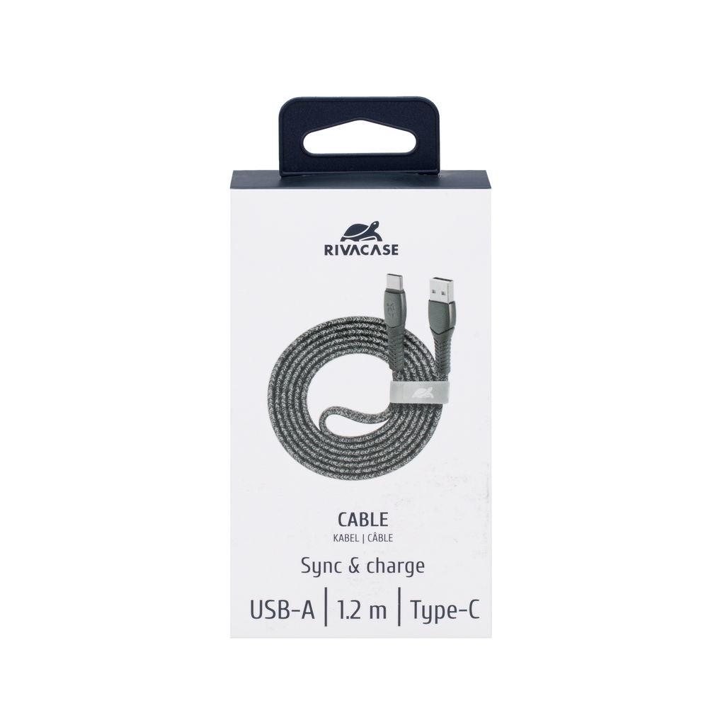 CABLE USB-C TO USB2.0 1.2M/GREY PS6102 GR12 RIVACASE - Image 15