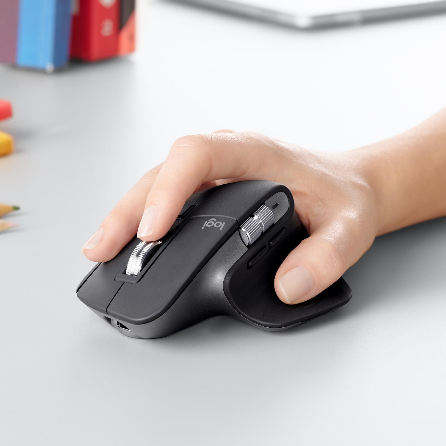 MOUSE USB LASER WRL MX MASTER3/GRAPHITE 910-005694 LOGITECH - Image 3