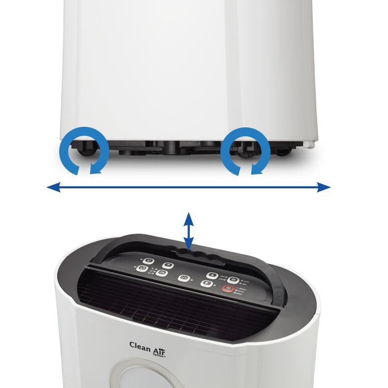 DEHUMIDIFIER & AIR PURIFIER/CA-704 CLEAN AIR OPTIMA - Image 9