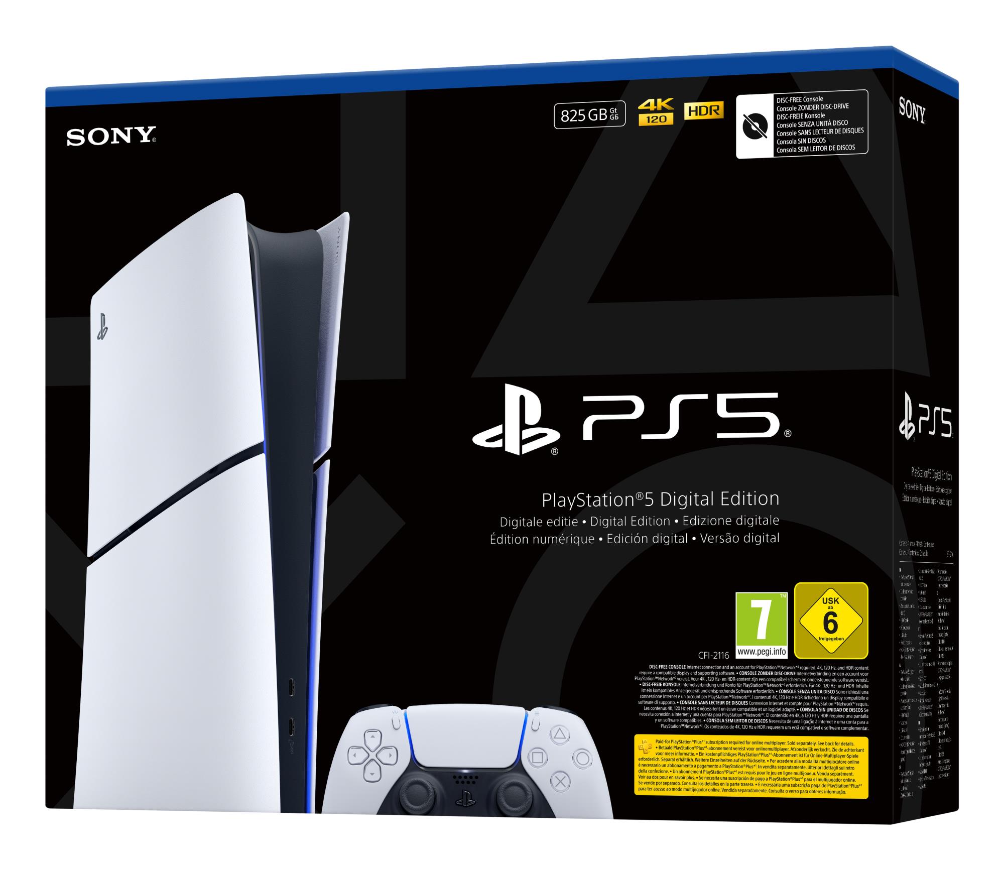 PLAYSTATION 5 CONSOLE SLIM DIG/825GB E-CH. 711719020844 SONY - Image 4