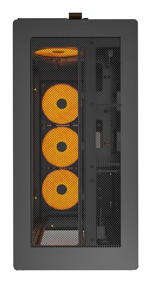 Case MONTECH HS01 PRO MidiTower Case product features Removeable HDD basket/Transparent panel Not included ATX MicroATX MiniITX Colour Black HS01PRO(B) - Image 8