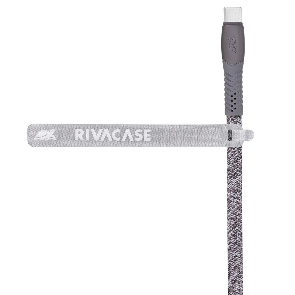CABLE USB-C TO USB2.0 1.2M/GREY PS6102 GR12 RIVACASE - Image 8