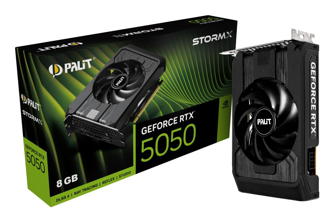 Graphics Card PALIT NVIDIA GeForce RTX 5050 8 GB GDDR6 128 bit PCIE 5.0 16x Single Slot Fansink NE65050019P1-GB2070F - Image 9