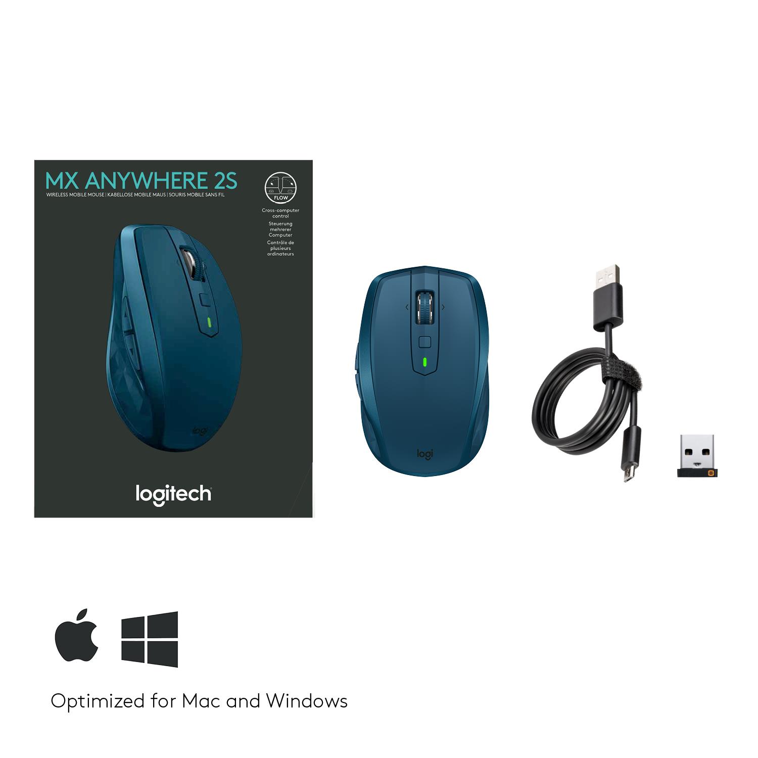 MOUSE USB LASER WRL MX/ANYWHERE2S 910-005154 LOGITECH - Image 11
