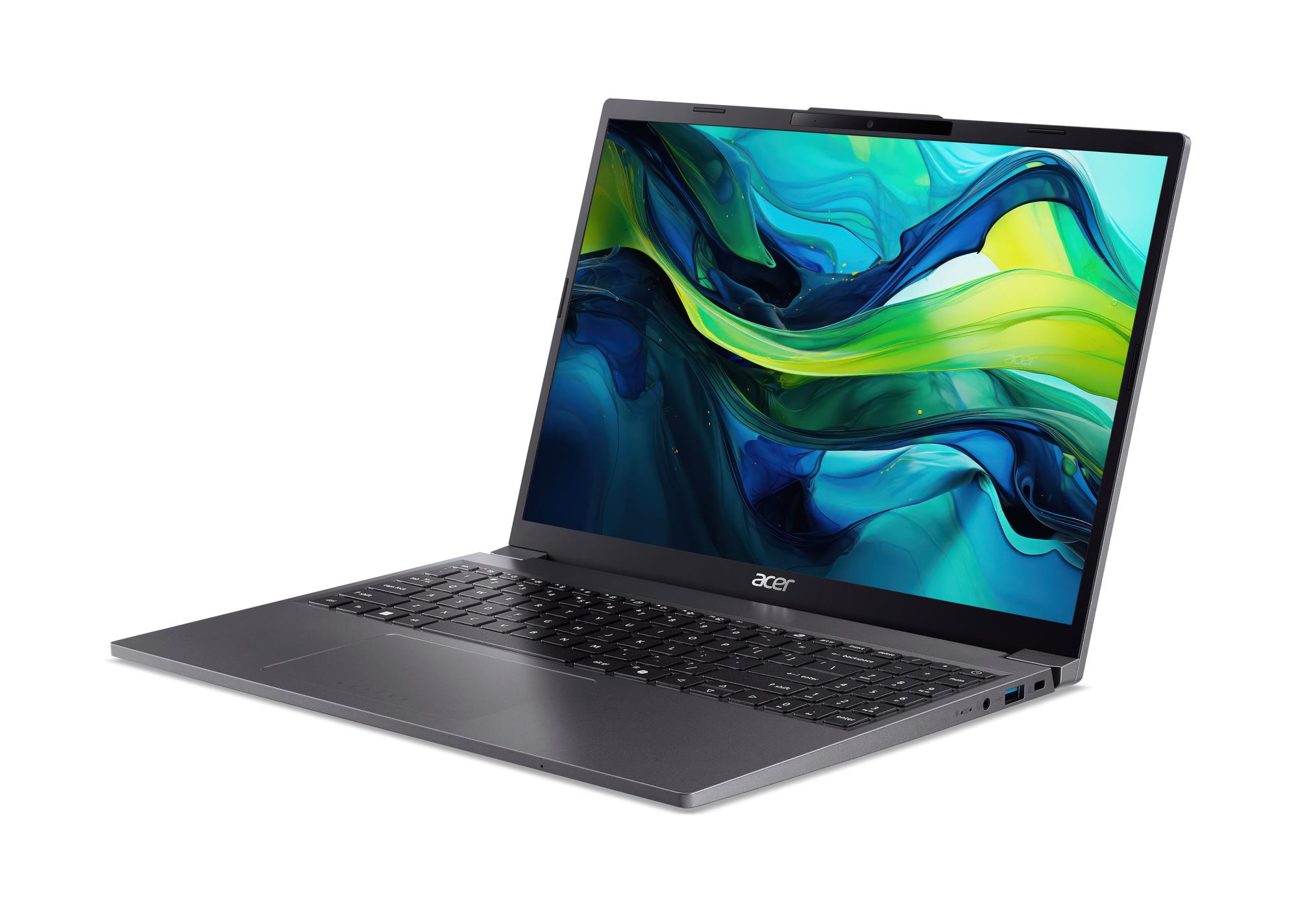 Notebook ACER Aspire Go 15 AG15-51P-53FW CPU Core i5 i5-1334U 1300 MHz 15.3" 1920x1200 RAM 8GB DDR4 SSD 512GB Intel UHD Graphics Integrated ENG Windows 11 Home Steel Grey 1.7 kg NX.J50EL.001 - Image 3