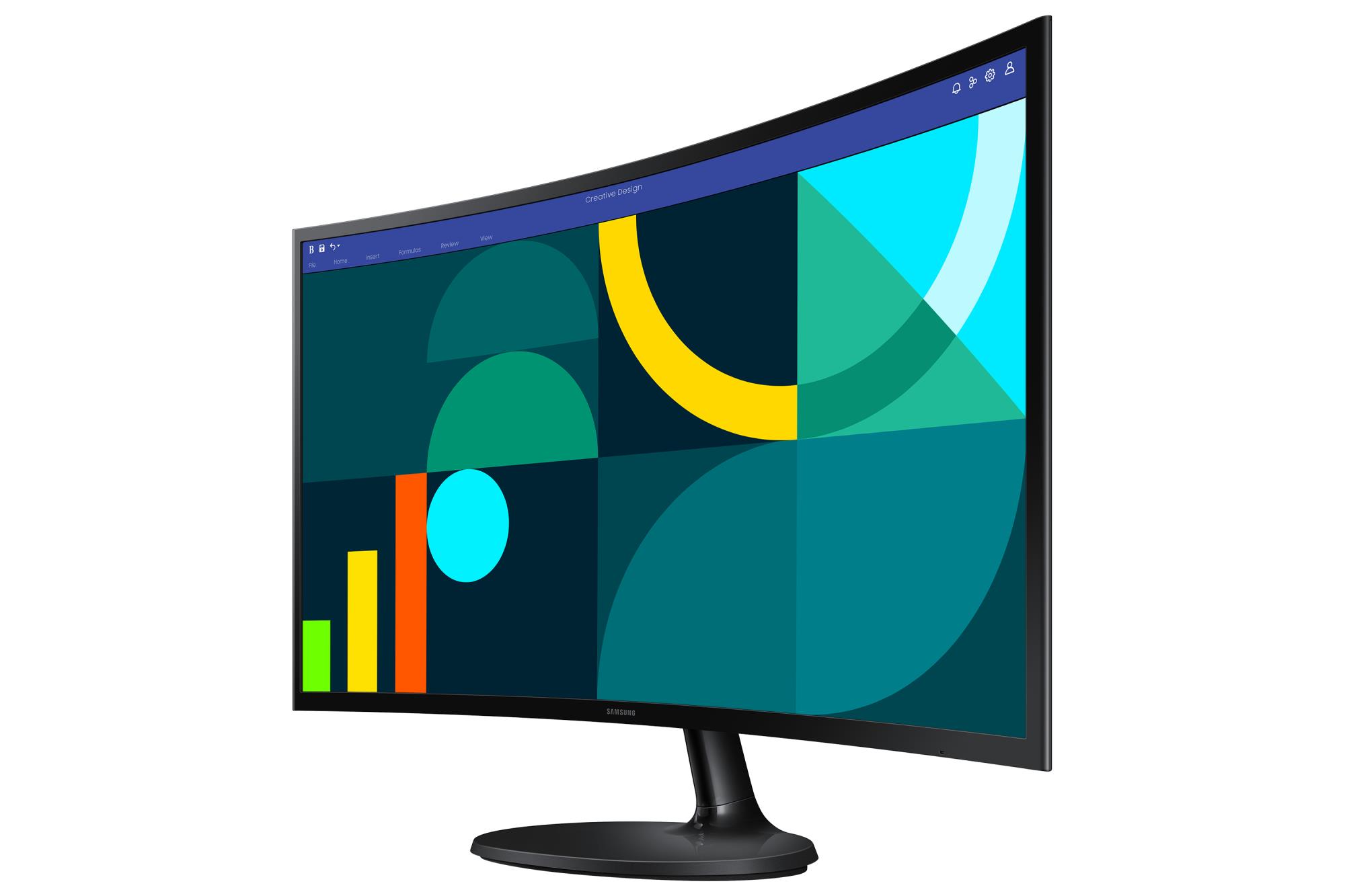 LCD Monitor SAMSUNG 27 " 1920 x 1080 pixels Full HD Native aspect ratio 16:9 LCD Curved LS27D362GAUXEN - Image 3