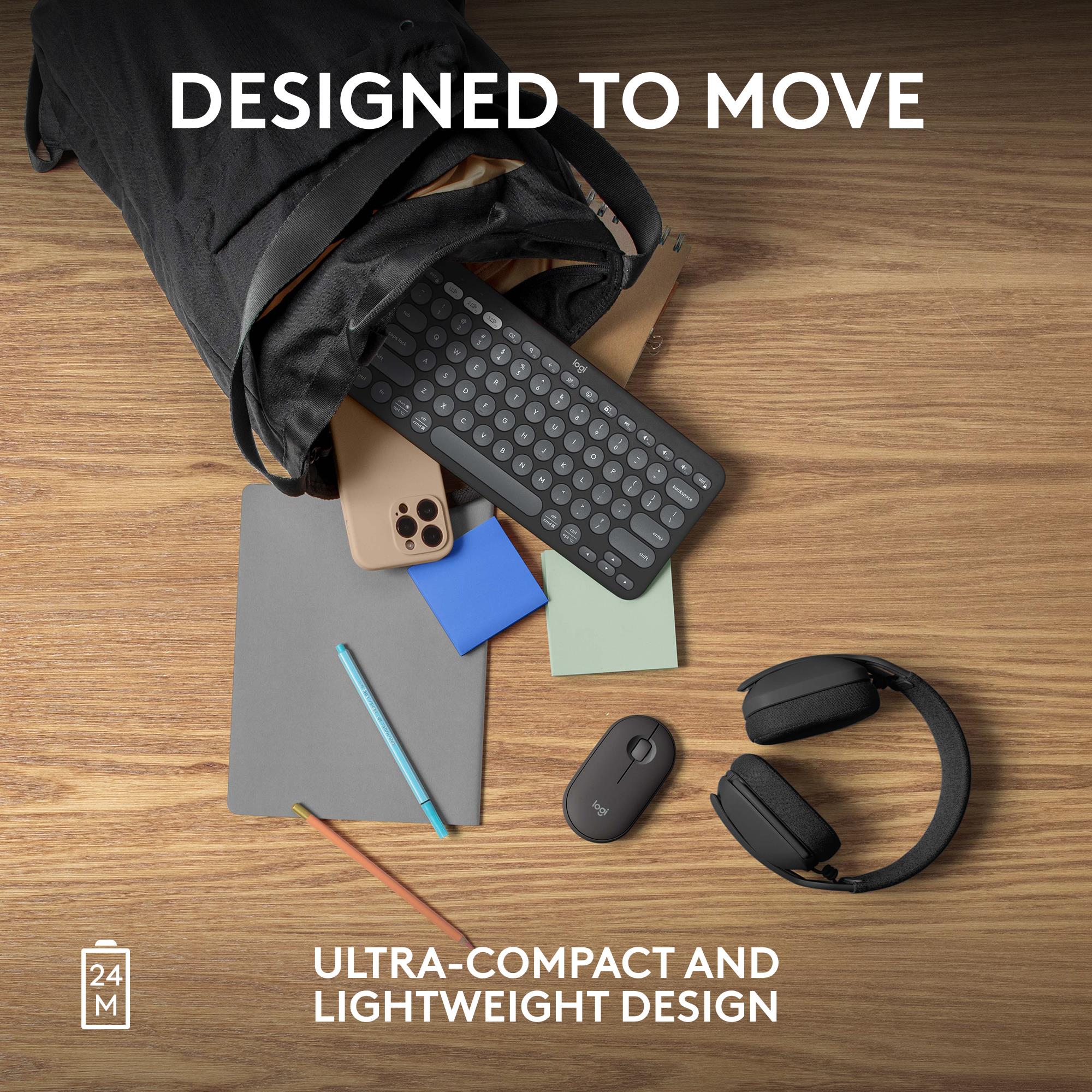MOUSE USB OPTICAL WRL M350S/BLACK 910-007015 LOGITECH - Image 24