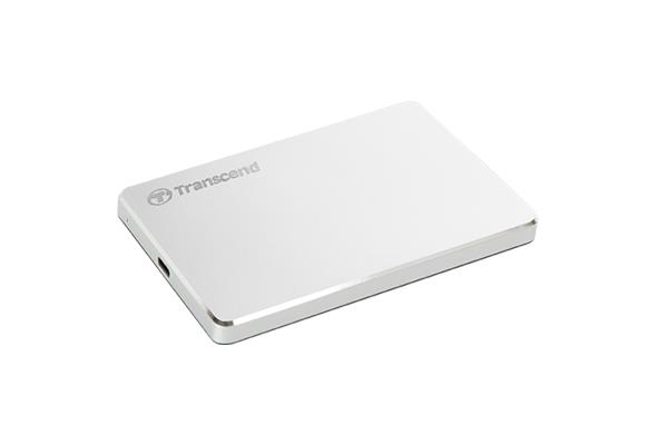 External HDD TRANSCEND StoreJet 1TB USB 3.1 Colour Silver TS1TSJ25C3S - Image 5