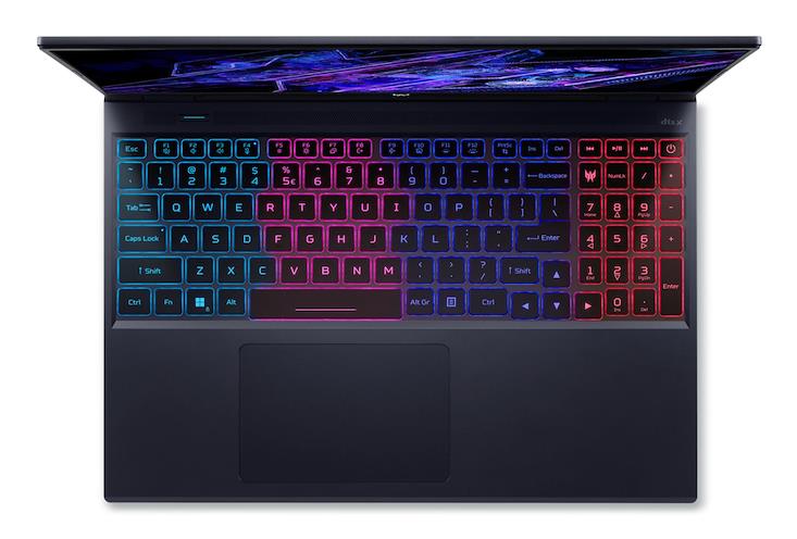 Notebook ACER Predator Helios Neo PHN16-72-73Z3 CPU Core i7 i7-14650HX 2200 MHz 16" 2560x1600 RAM 16GB DDR5 5600 MHz SSD 512GB NVIDIA GeForce RTX 4060 8GB ENG Card Reader micro SD Black 2.8 kg NH.QQVEL.004 - Image 4