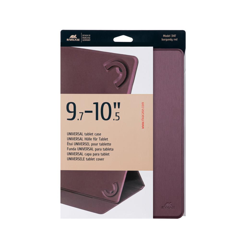 TABLET CASE 9,7-10,5' /10/3147 BURGUNDY RED RIVACASE - Image 21