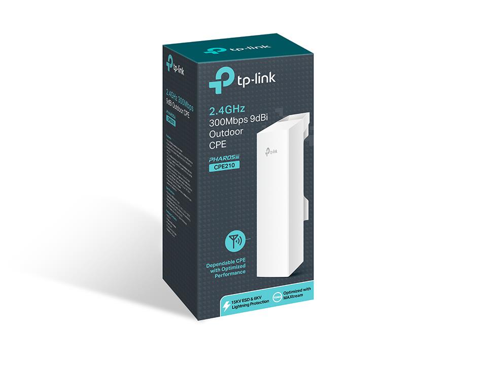 Wireless Device TP-LINK 300 Mbit/s 2xLAN ports CPE210 - Image 5