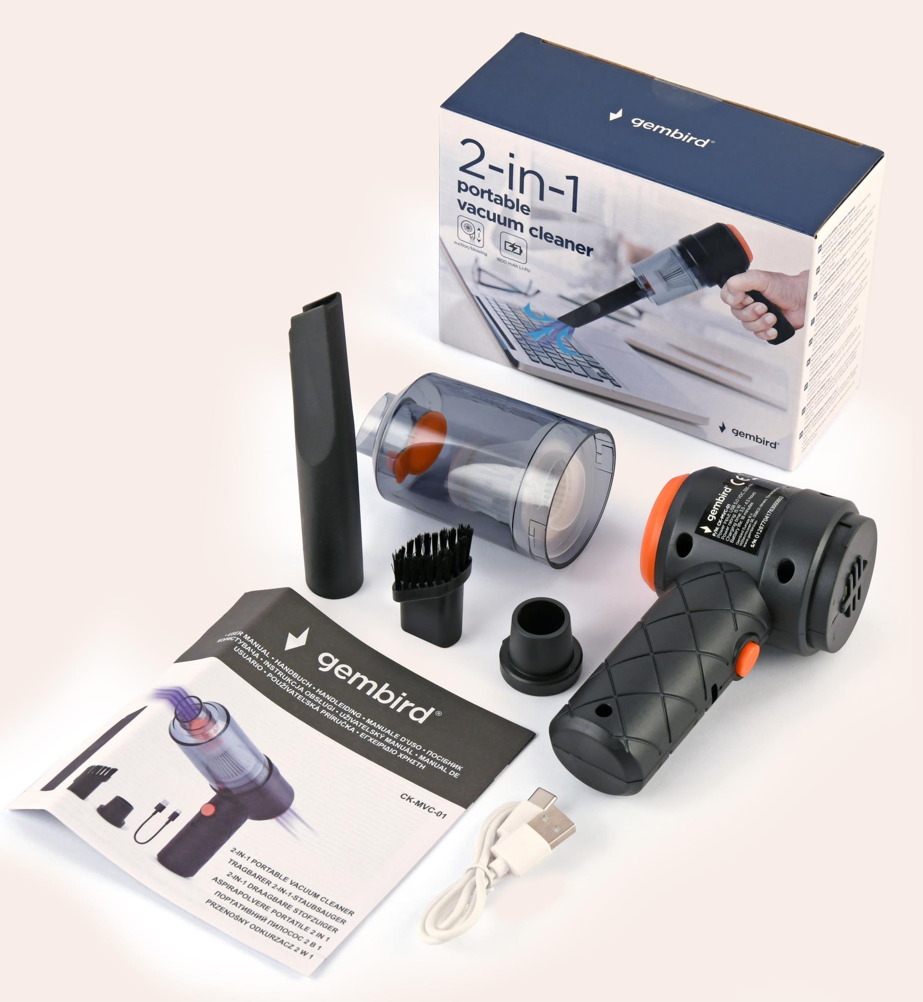 Vacuum Cleaner GEMBIRD CK-MVC-01 Handheld 15 Watts Weight 0.235 kg CK-MVC-01 - Image 14