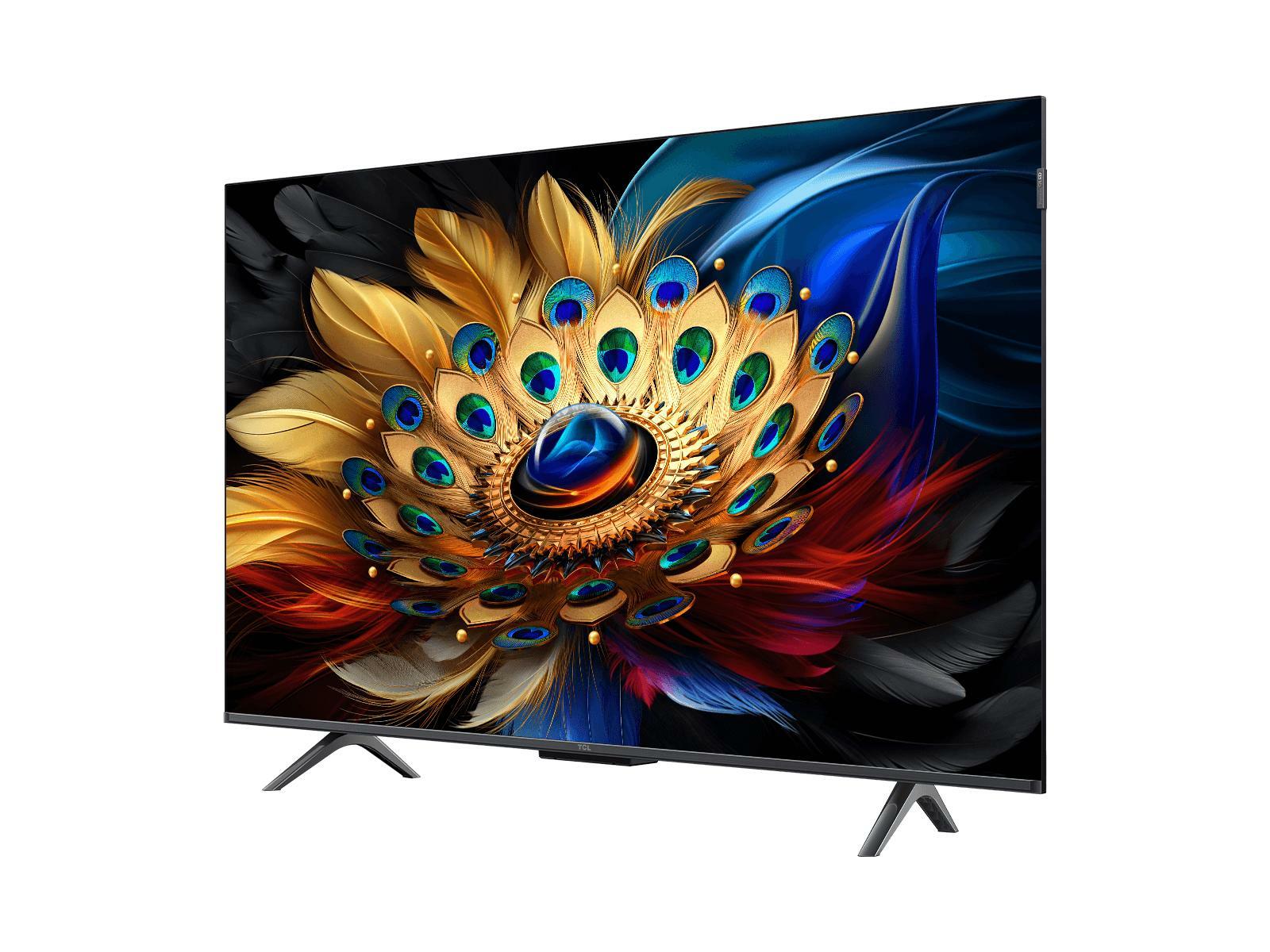TV Set TCL 43" 4K/Smart QLED 3840x2160 Wireless LAN Bluetooth Google TV Black 43C655 - Image 13