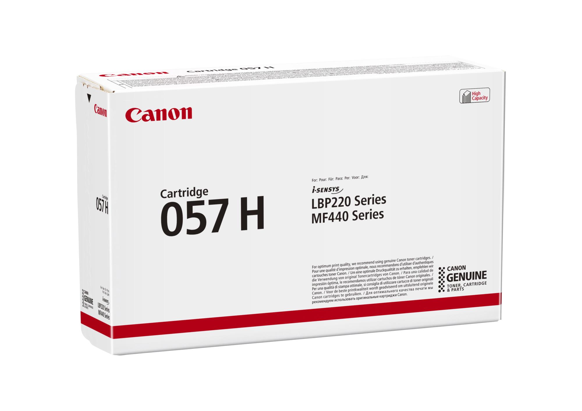 TONER BLACK 10K 057H/3010C002 CANON - Image 2