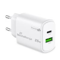 POWER ADAPTER USB/USB-C 25W/FAST MRMA112-2 MEDIARANGE - Image 3