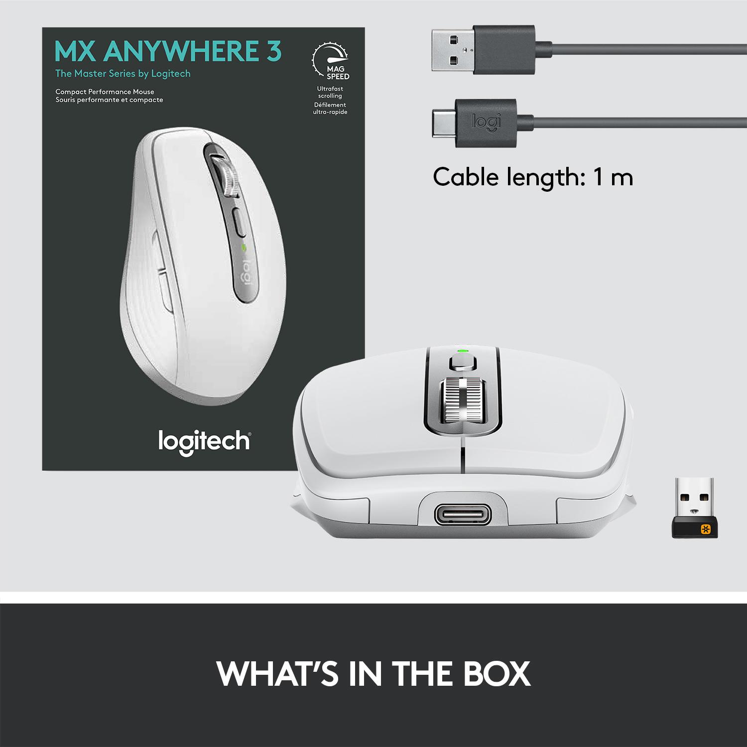 MOUSE USB LASER WRL MX/ANYWHERE3 910-005989 LOGITECH - Image 10