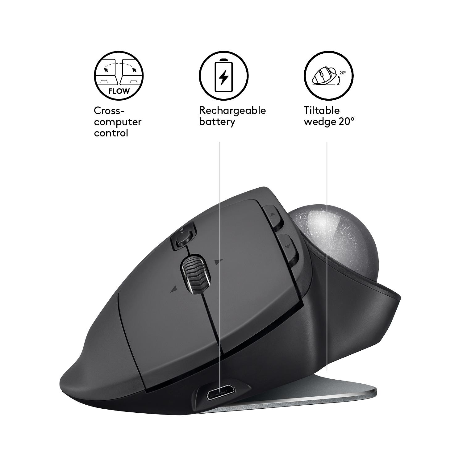 MOUSE USB OPTICAL WRL MX ERGO/910-005179 LOGITECH - Image 10
