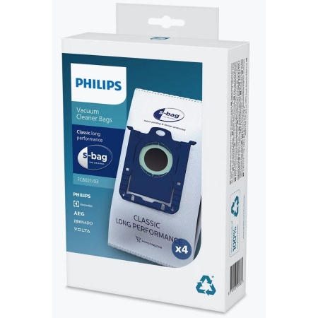 Vacuum Cleaner Accessory PHILIPS Bags FC8021/03