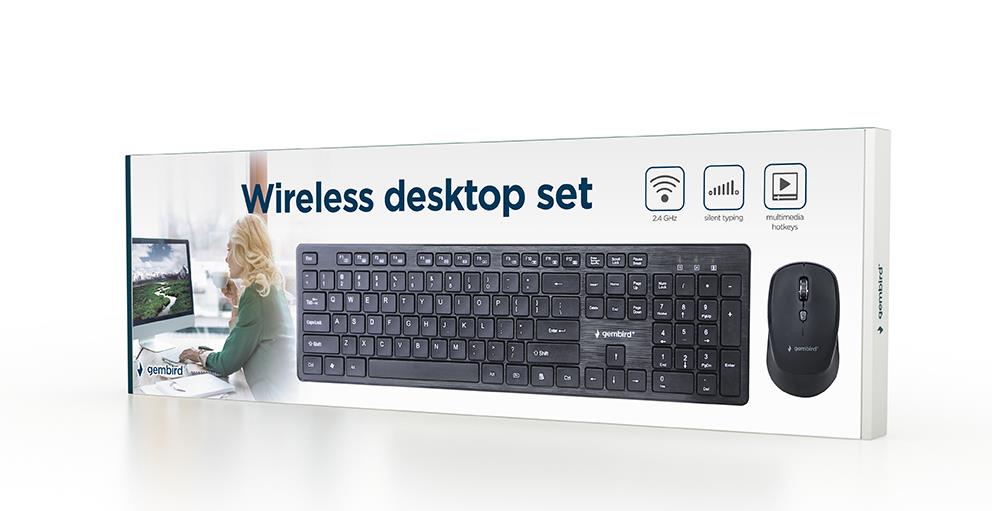KEYBOARD +MOUSE WRL RUS/DESKTOP KBS-WCH-04-RU GEMBIRD - Image 5