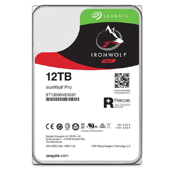 HDD SEAGATE IronWolf Pro 12TB SATA 256 MB 7200 rpm 3,5" ST12000NT001 - Image 5