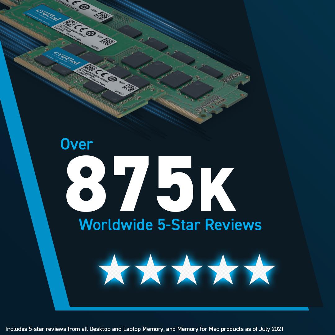 MEMORY DIMM 16GB DDR5-4800/KIT2 CT2K8G48C40U5 CRUCIAL - Image 7