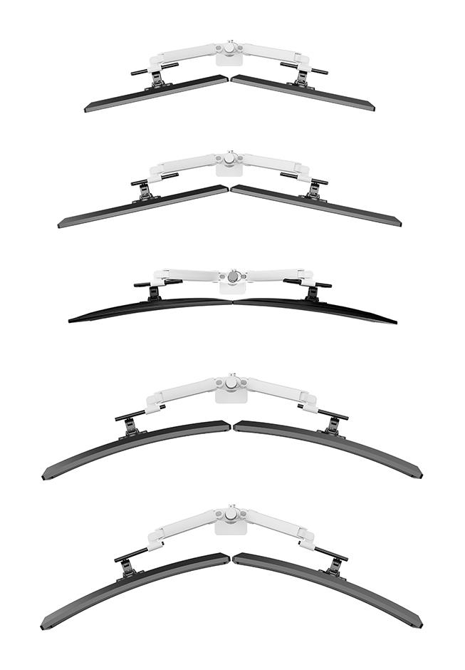 MONITOR ACC DESK MOUNT 24-34''/DUAL DS65S-950WH2 NEOMOUNTS - Image 6
