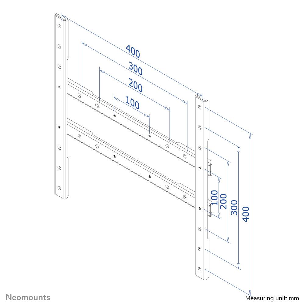 TV SET ACC VESA ADAPTER PLATE/27-60" FPMA-VESA425 NEOMOUNTS - Image 3