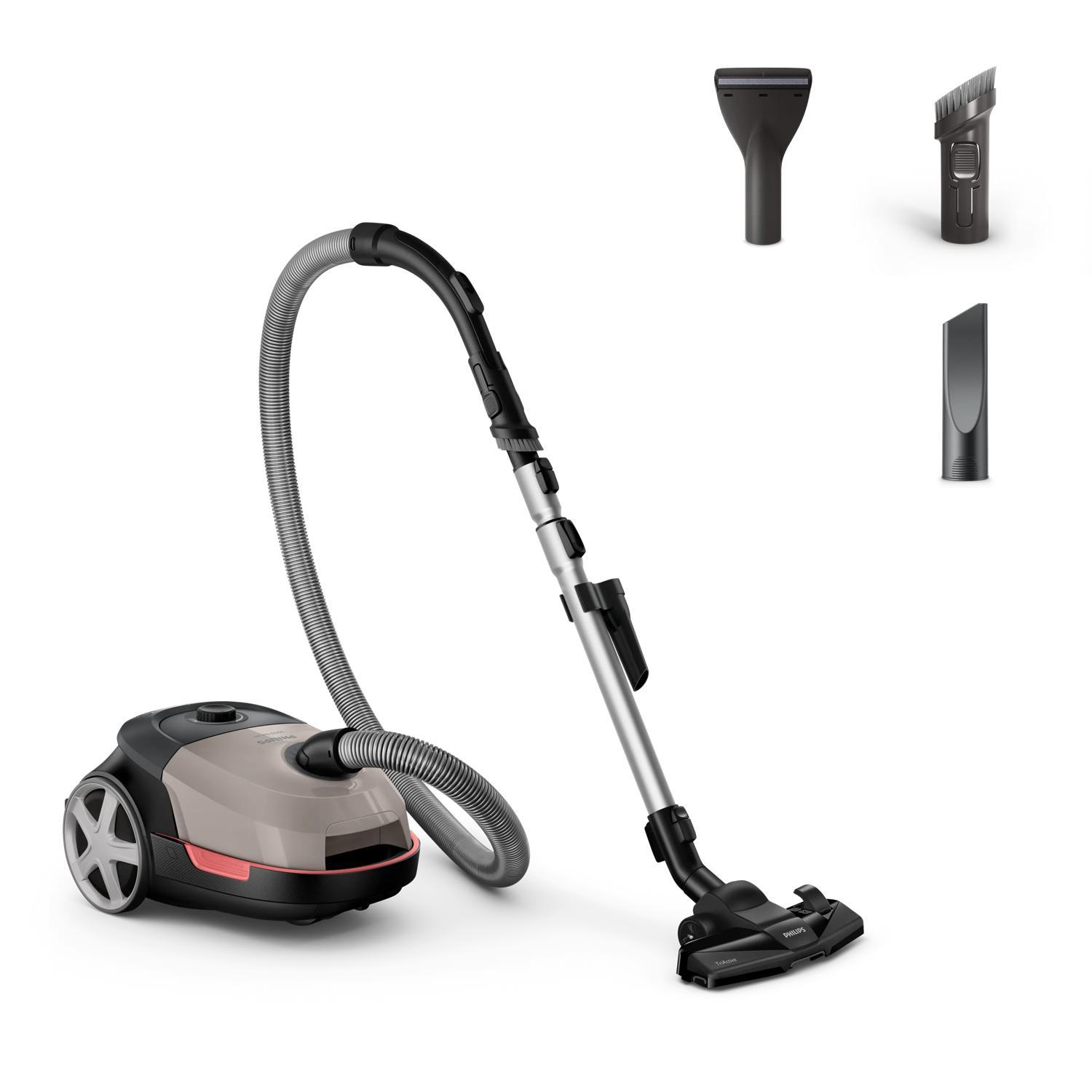 Vacuum Cleaner PHILIPS Bagged 900 Watts Capacity 4 l Noise 77 dB Beige Weight 4.6 kg XD5122/10 - Image 5