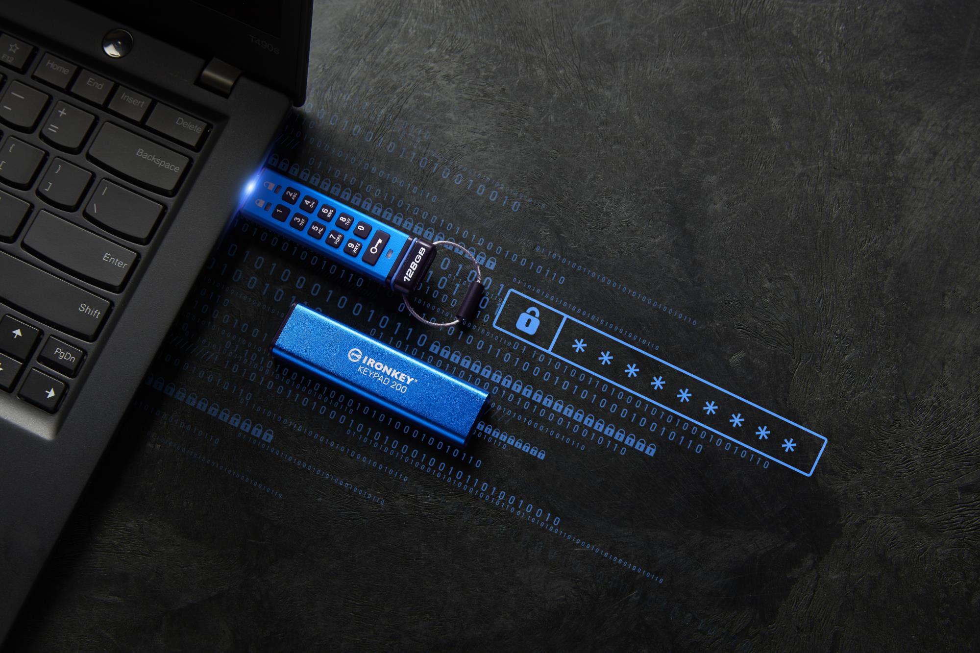 MEMORY DRIVE FLASH USB3.2/128GB IKKP200/128GB KINGSTON - Image 9