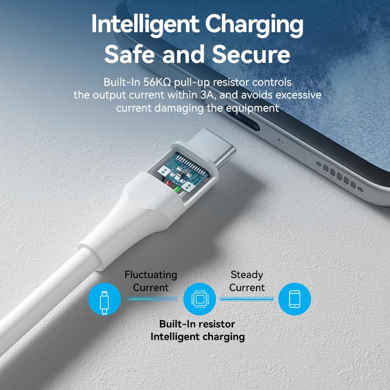 CABLE USB-C TO USB2.0/1.5M WHITE CTHWG VENTION - Image 12