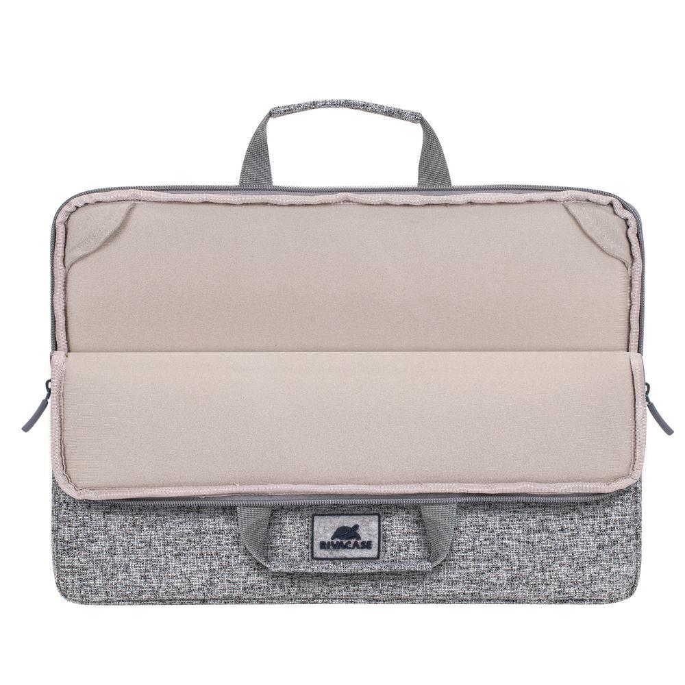 NB SLEEVE ANVIK 15.6"/7915 LIGHT GREY RIVACASE - Image 7