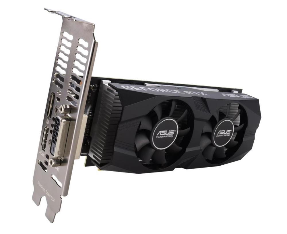 Graphics Card ASUS NVIDIA GeForce RTX 3050 6 GB GDDR6 96 bit Dual Slot Fansink 1xDVI-D 1xHDMI 1xDisplayPort RTX3050-O6G-LP-BRK - Image 3