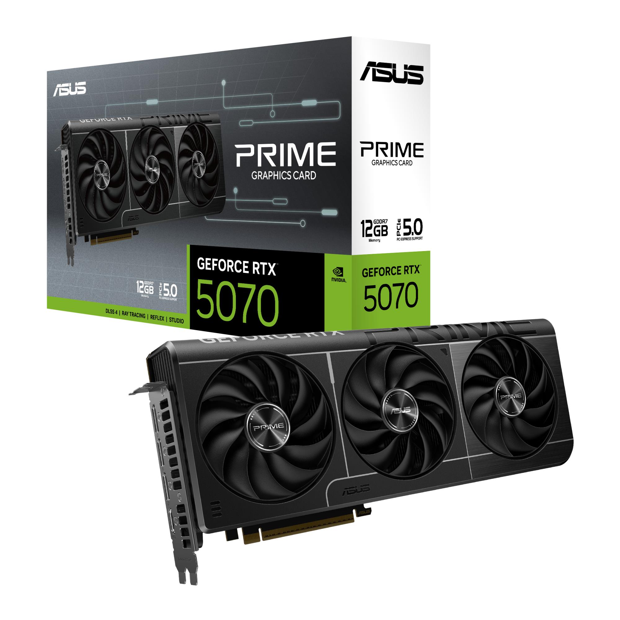 Graphics Card ASUS NVIDIA GeForce RTX 5070 12 GB GDDR7 192 bit PCIE 5.0 16x Triple slot Fansink 1xHDMI 3xDisplayPort PRIME-RTX5070-12G - Image 13