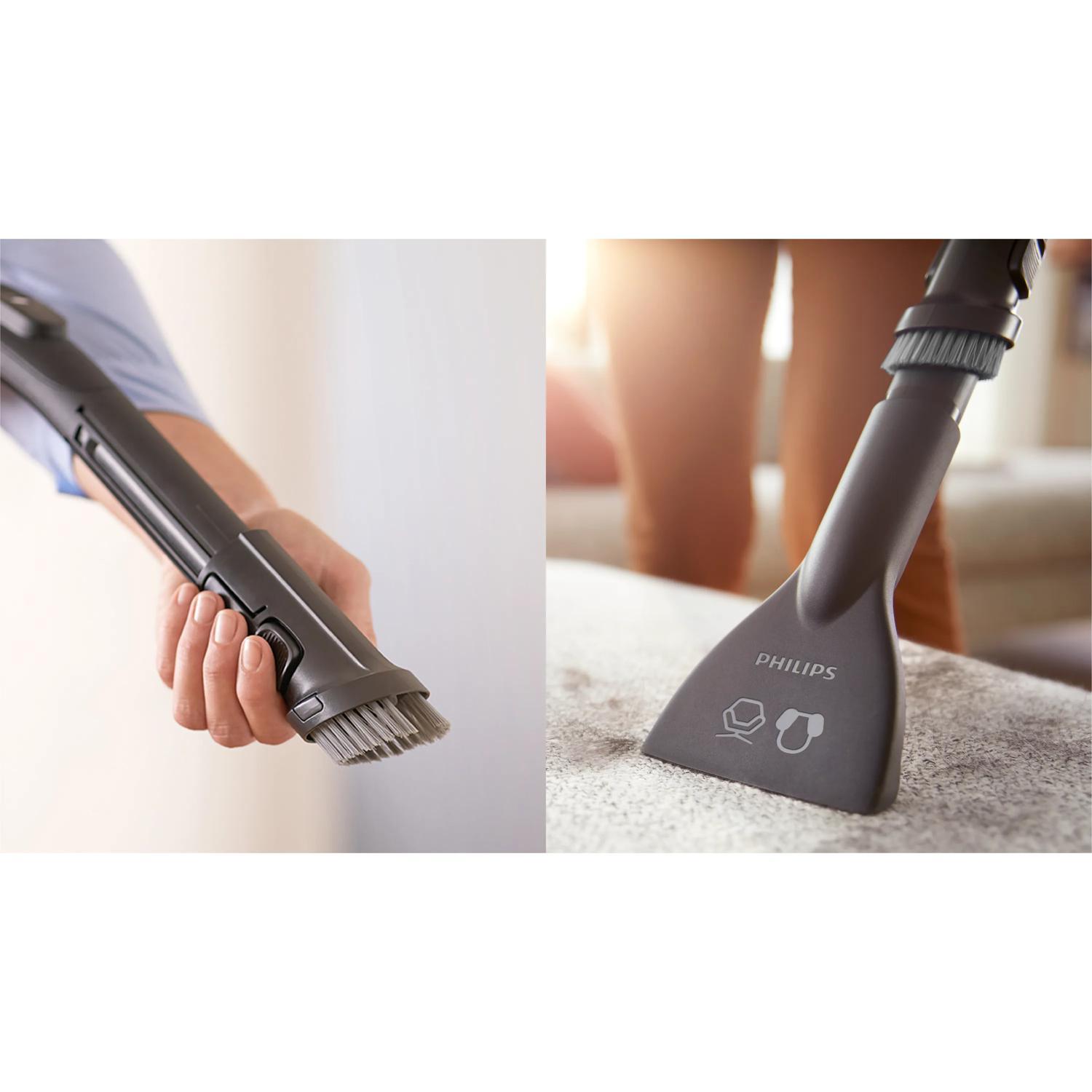 Vacuum Cleaner PHILIPS Bagged 900 Watts Capacity 4 l Noise 77 dB Beige Weight 4.6 kg XD5122/10 - Image 6