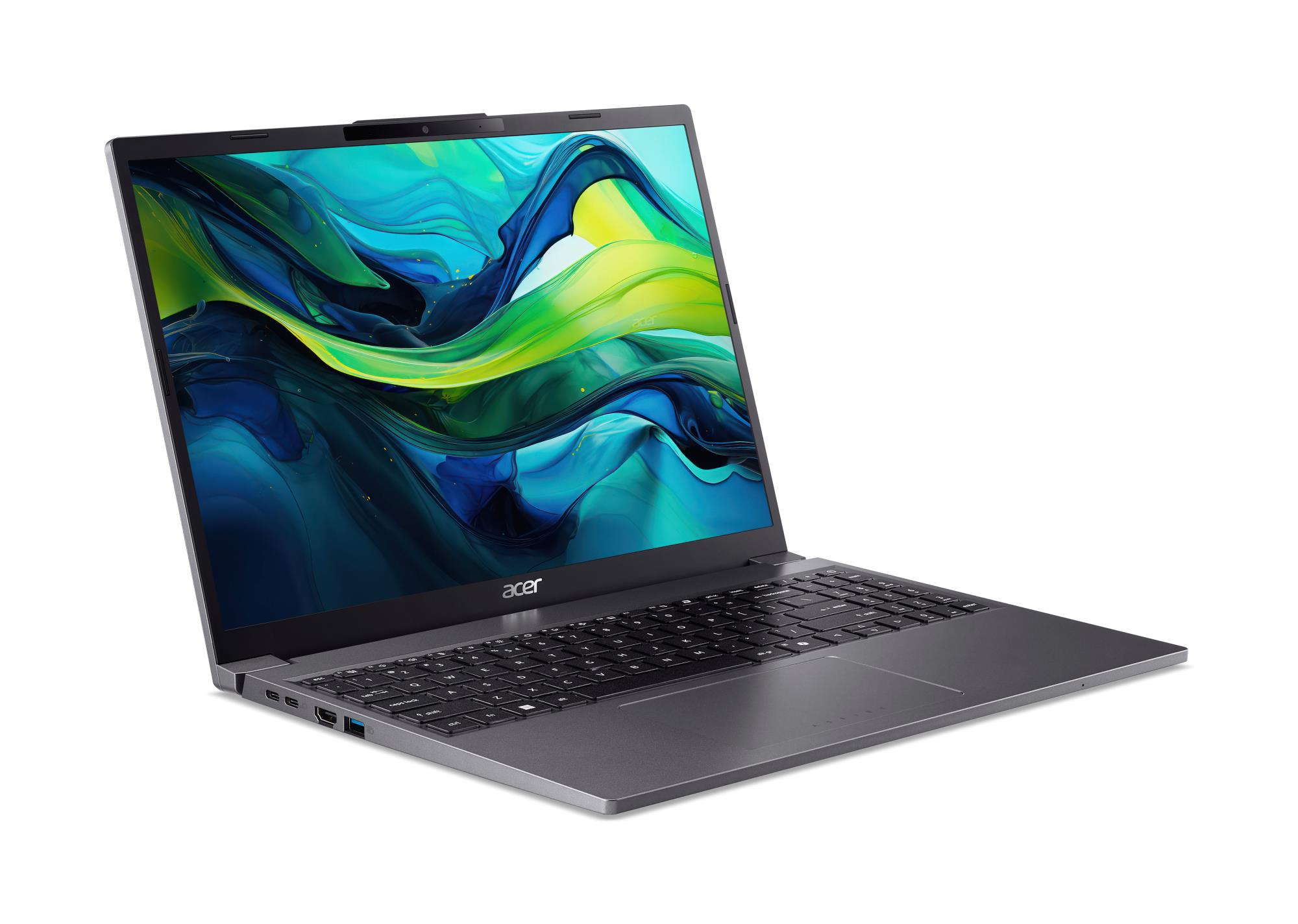 Notebook ACER Aspire Go 15 AG15-51P-53FW CPU Core i5 i5-1334U 1300 MHz 15.3" 1920x1200 RAM 8GB DDR4 SSD 512GB Intel UHD Graphics Integrated ENG Windows 11 Home Steel Grey 1.7 kg NX.J50EL.001 - Image 2