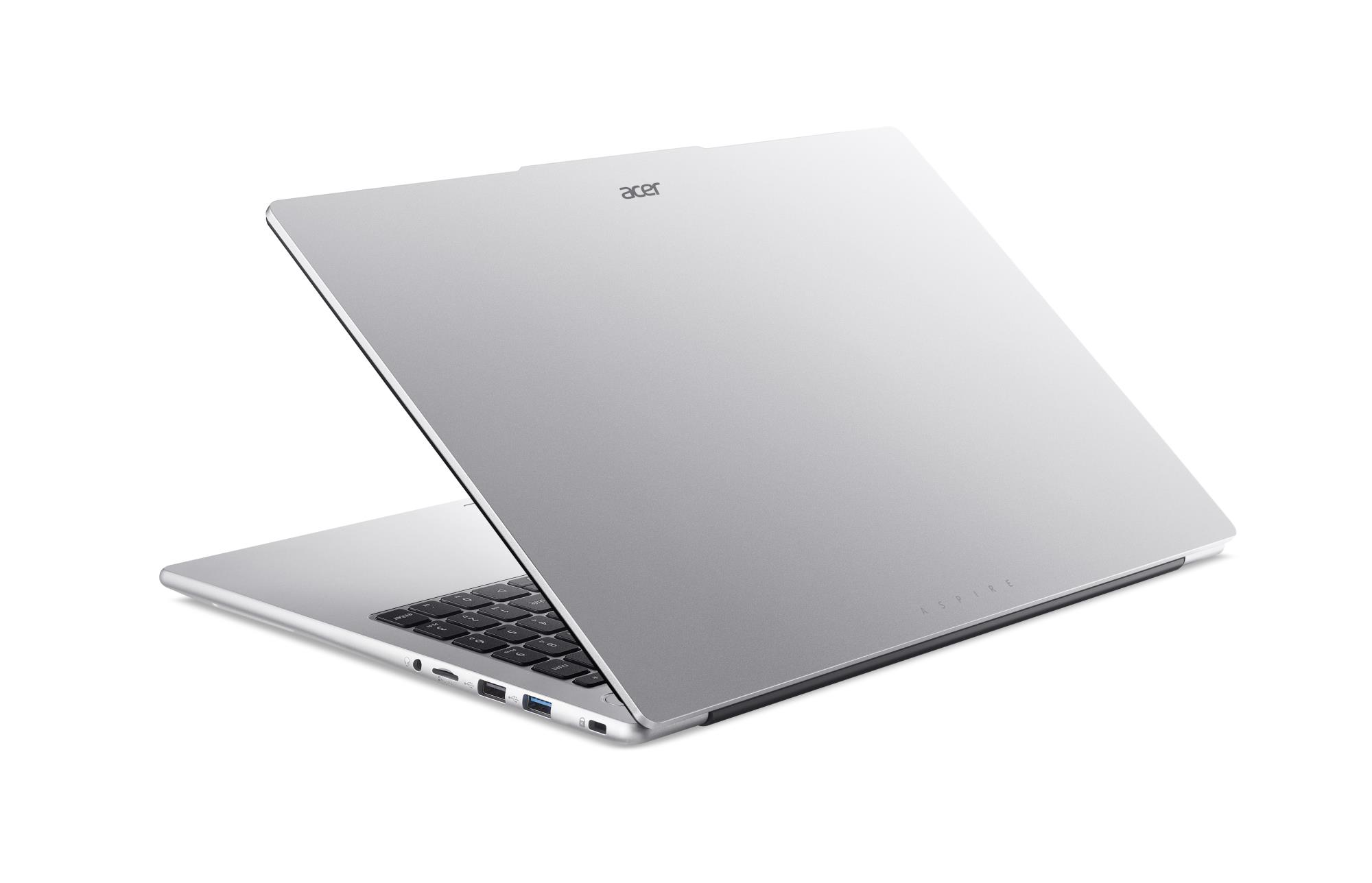 Notebook ACER Aspire AL15-45P-R508 CPU AMD RyzenT 7 5825U 2 GHz 15.6 " 1920 x 1080 pixels RAM 32 GB DDR4-SDRAM SSD 1000 GB Discrete graphics Not available On-board graphics Yes Numeric keypad Yes OS installed Windows 11 Home Colour Silver Weight 1.49 kg NX.DMVEL.001 - Image 5