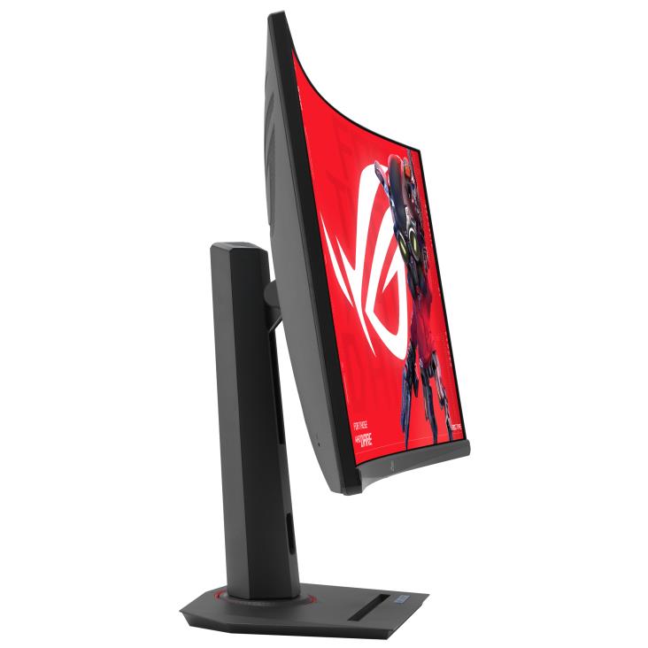 LCD Monitor ASUS ROG Strix XG32WCS 31.5" Gaming/Curved Panel VA 2560x1440 16:9 180Hz 1 ms Swivel Height adjustable Tilt 90LM0AC0-B01970 - Image 7