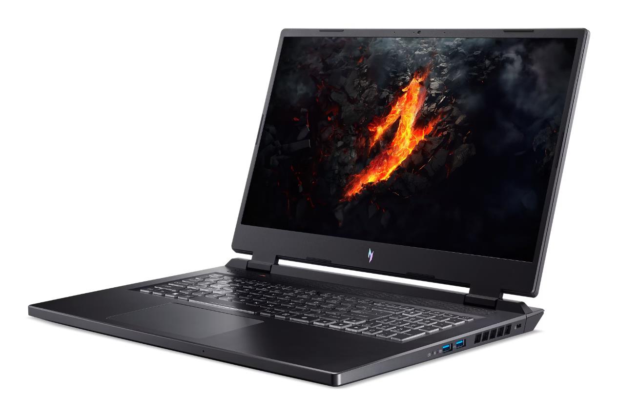 Notebook ACER Nitro AN17-42 CPU Ryzen 9 8945HS 4000 MHz 17.3" 2560x1440 RAM 32GB DDR5 SSD 1TB NVIDIA GeForce RTX 4060 8GB ENG Windows 11 Home Black 3.1 kg NH.QPAEL.003 - Image 3