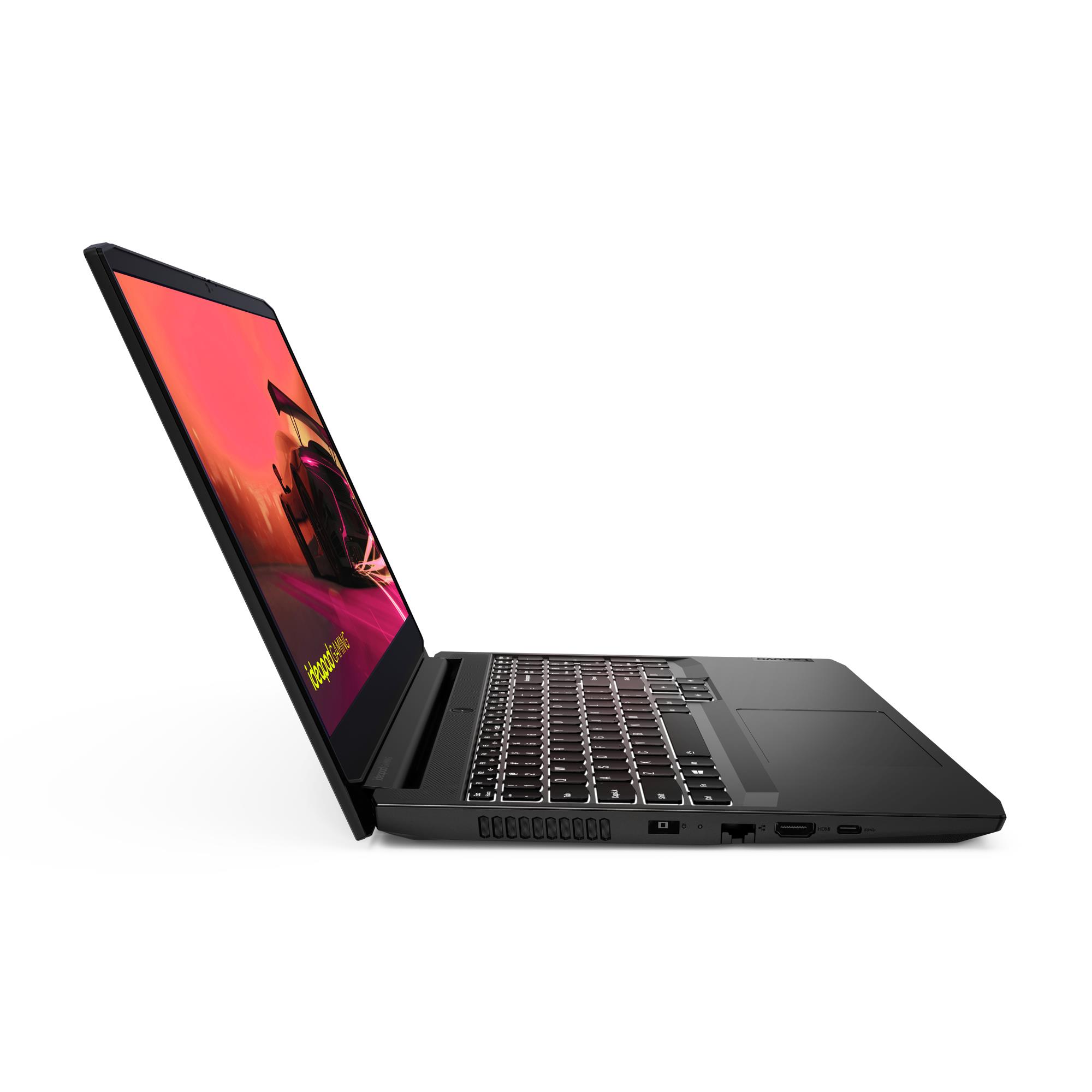 Notebook LENOVO IdeaPad Gaming 3 15ACH6 CPU Ryzen 5 5500H 3300 MHz 15.6" 1920x1080 RAM 8GB DDR4 3200 MHz SSD 512GB NVIDIA GeForce RTX 2050 4GB ENG Black 2.25 kg 82K2027BRM - Image 13