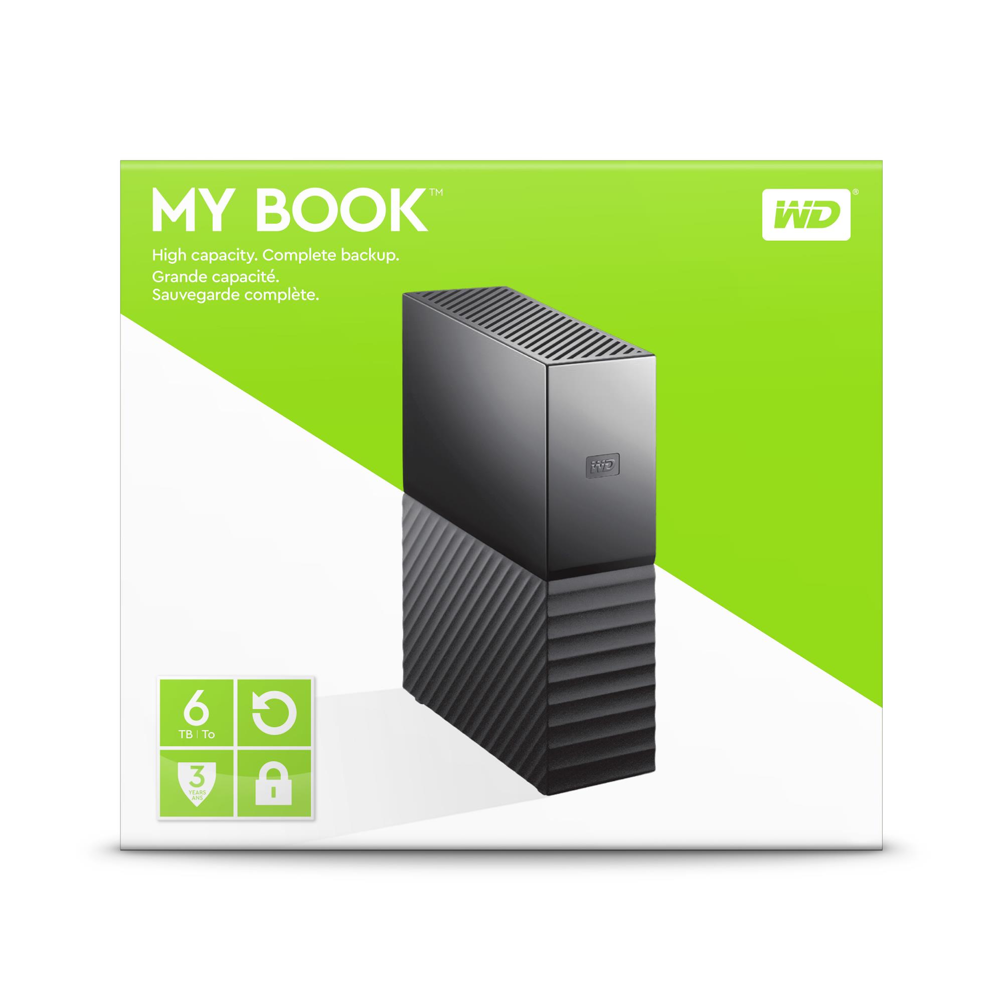 External HDD WESTERN DIGITAL My Book 6TB USB 3.0 Drives 1 Black WDBBGB0060HBK-EESN - Image 33