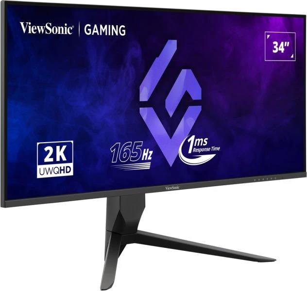 LCD Monitor VIEWSONIC 34" Gaming/21 : 9 Panel VA 3440x1440 21:9 165 Hz Matte 1 ms Swivel Height adjustable Tilt Colour Black VX3480-2K-PRO - Image 8