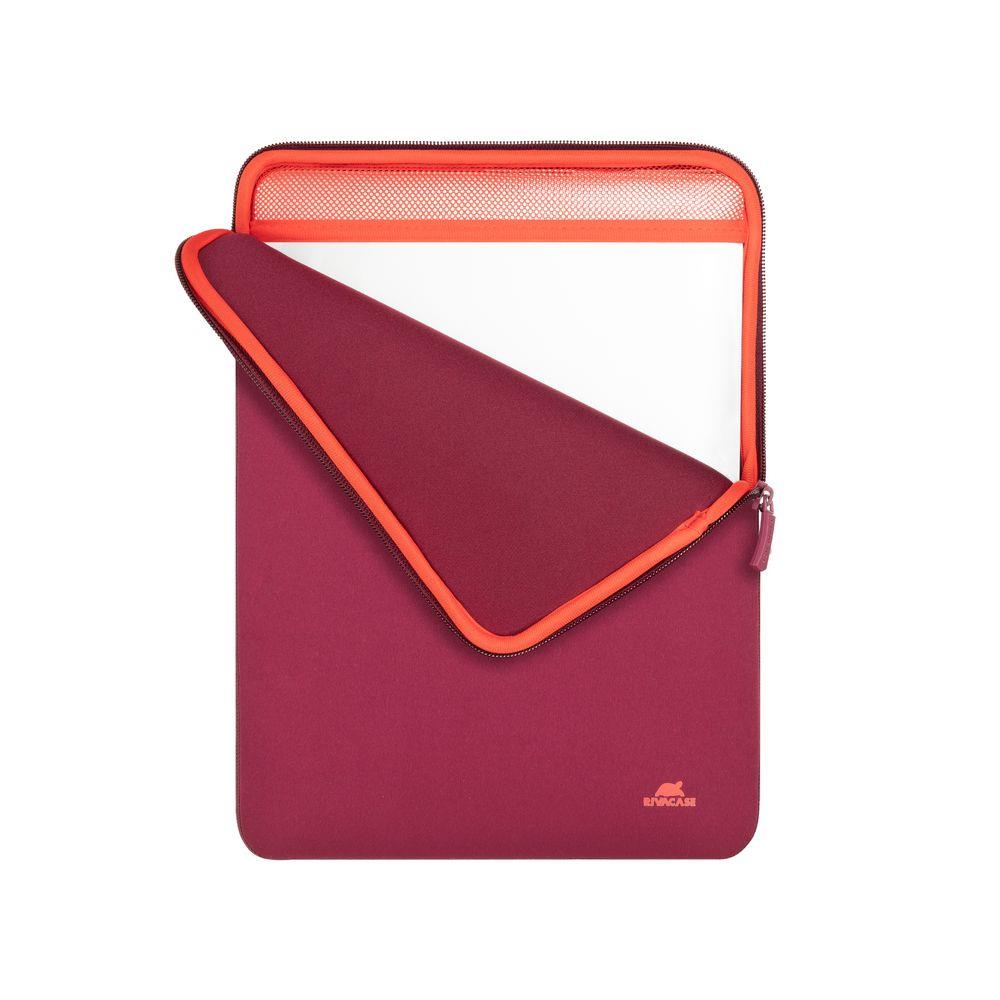 NB SLEEVE ANTISHOCK 14"/5223 BURGUNDY RIVACASE - Image 12