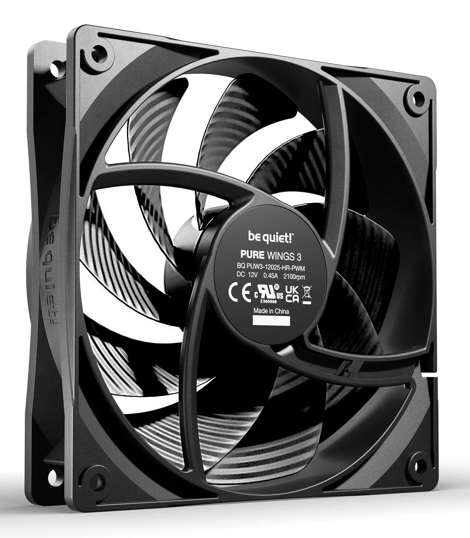 CASE FAN 120MM PURE WINGS 3/PWM HS 3-PACK BL140 BE QUIET - Image 4