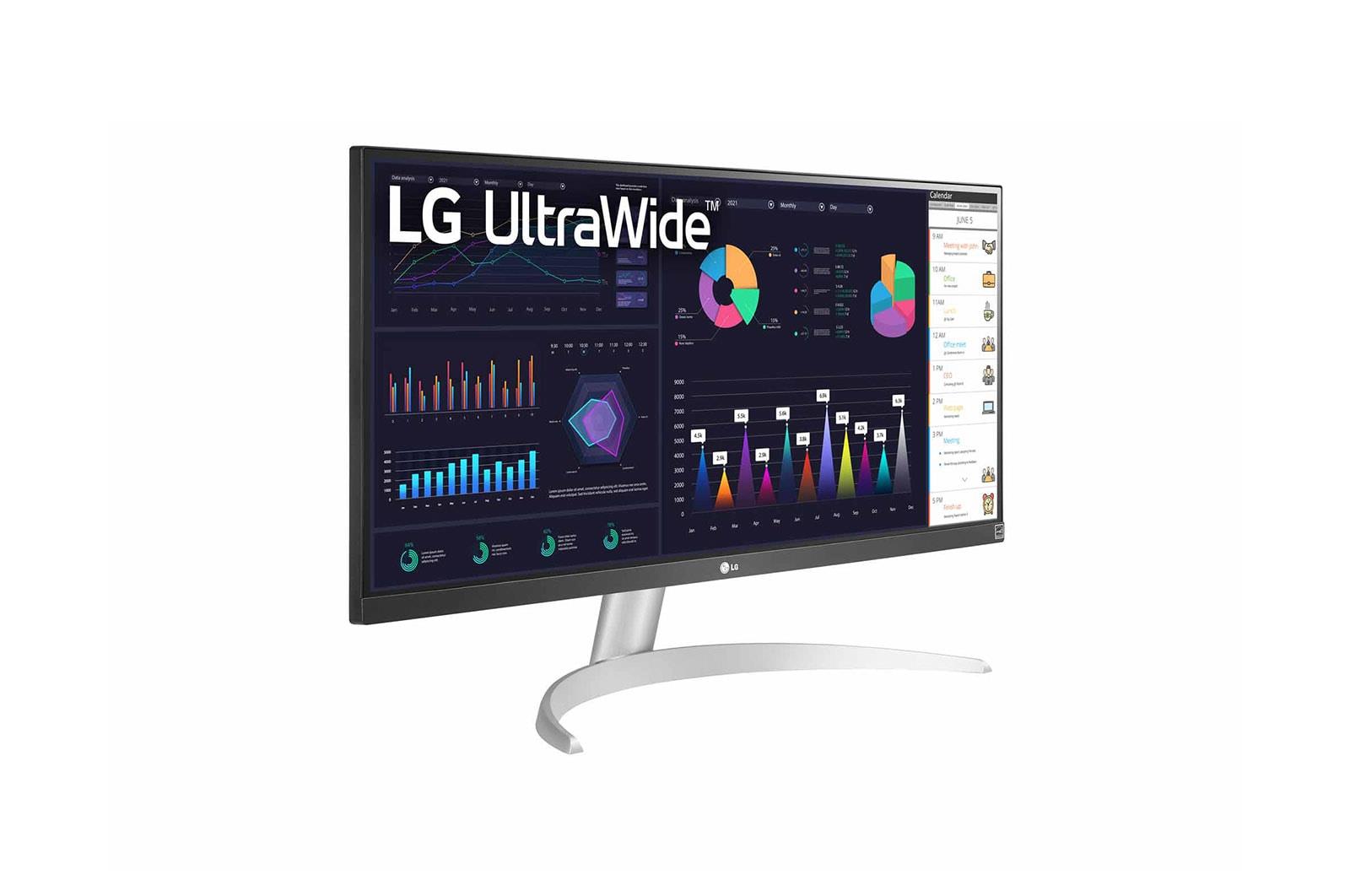 LCD Monitor LG 29WQ600-W 29" 21 : 9 Panel IPS 2560x1080 21:9 5 ms Speakers Tilt 29WQ600-W - Image 4