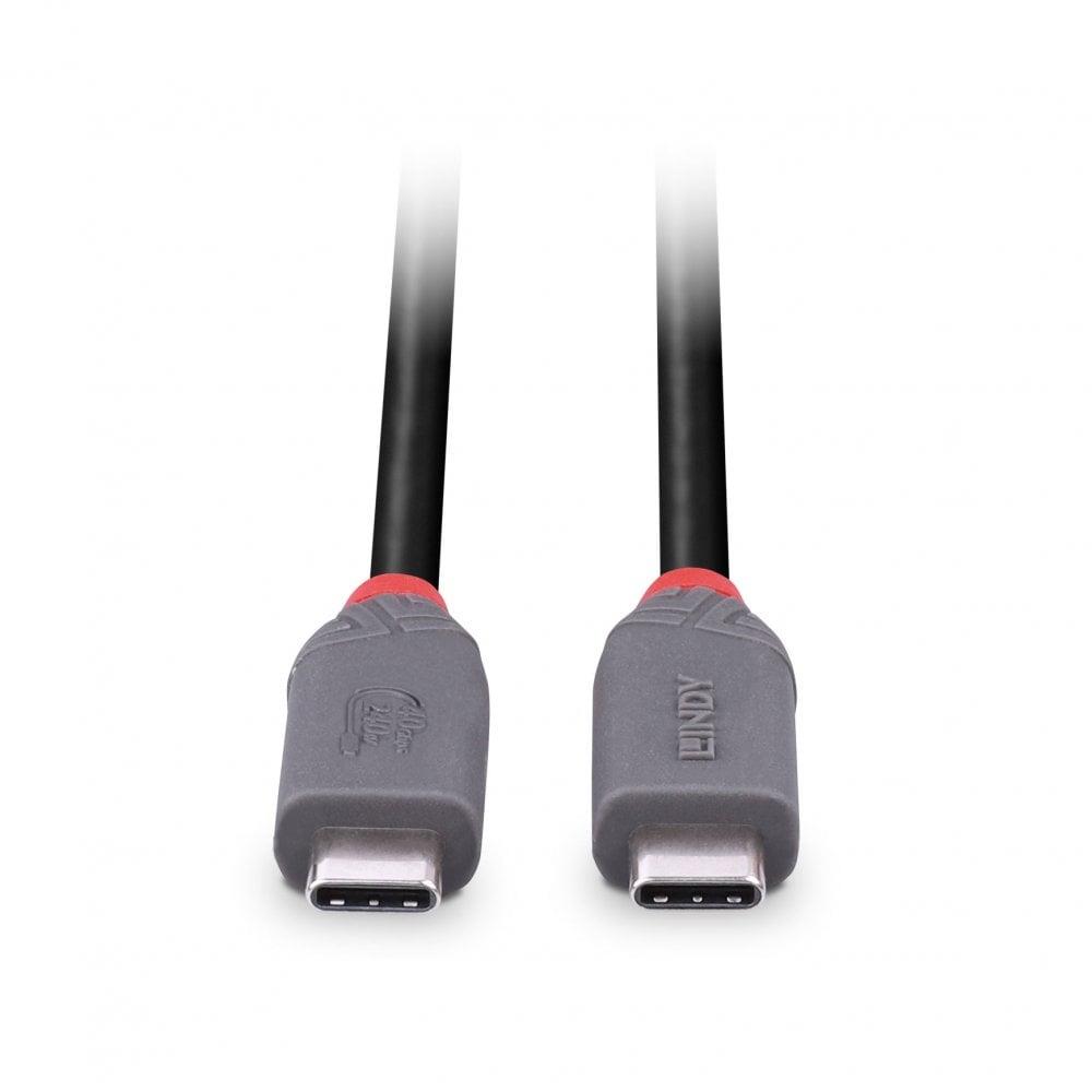 CABLE USB4 240W TYPE C 2M/40GBPS ANTHRA LINE 36958 LINDY - Image 7